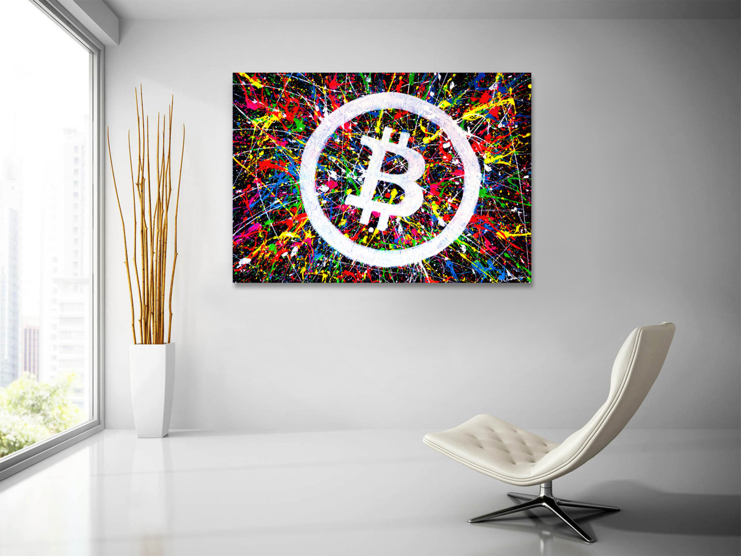 bitcoin art)