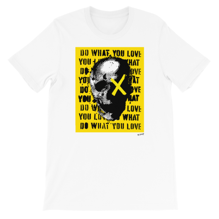 DWYL* Yellow Skull Unisex T-Shirt