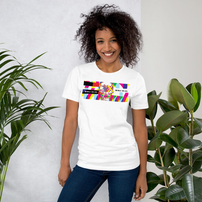 DWYL* –  GLITCH Skull T-Shirt Unisex