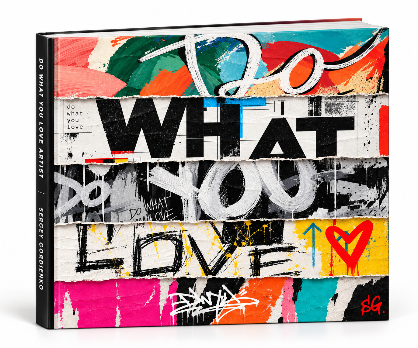 Do What You Love Artist— my paintings, murals and sculpture in one volume