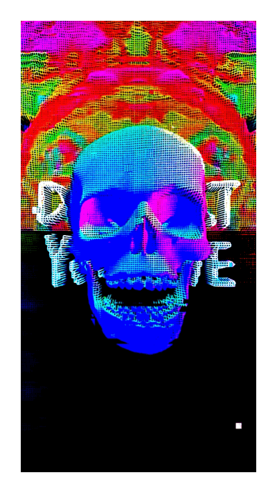 Do What You Love Skull 03