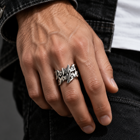 DWYL Silver Ring — photo 2