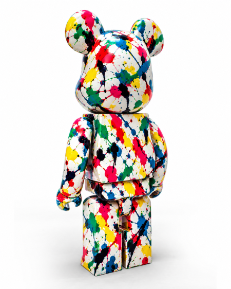 DWYL ArtBear v2 — Hand-Painted BEARBRICK — photo 3