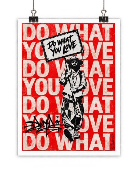 Walking Manifesto – Do What You Love Art Print 14/26 Limited Edition — photo 1
