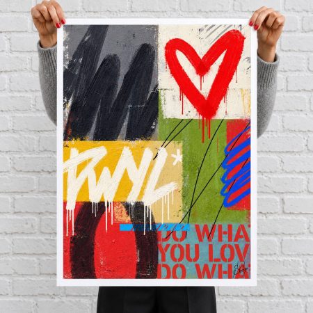 The Art of Balance – Retro Abstract DWYL Art Print 18/26 Limited Edition — photo 2