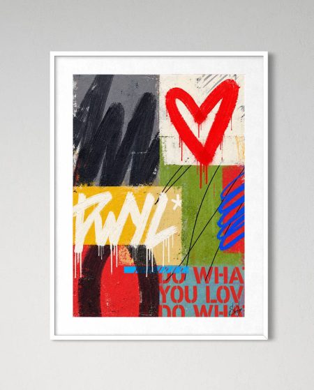 The Art of Balance – Retro Abstract DWYL Art Print 18/26 Limited Edition — photo 3