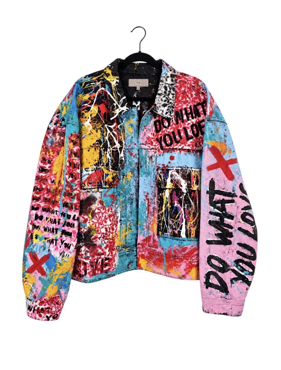 Hand painted Denim Jacket