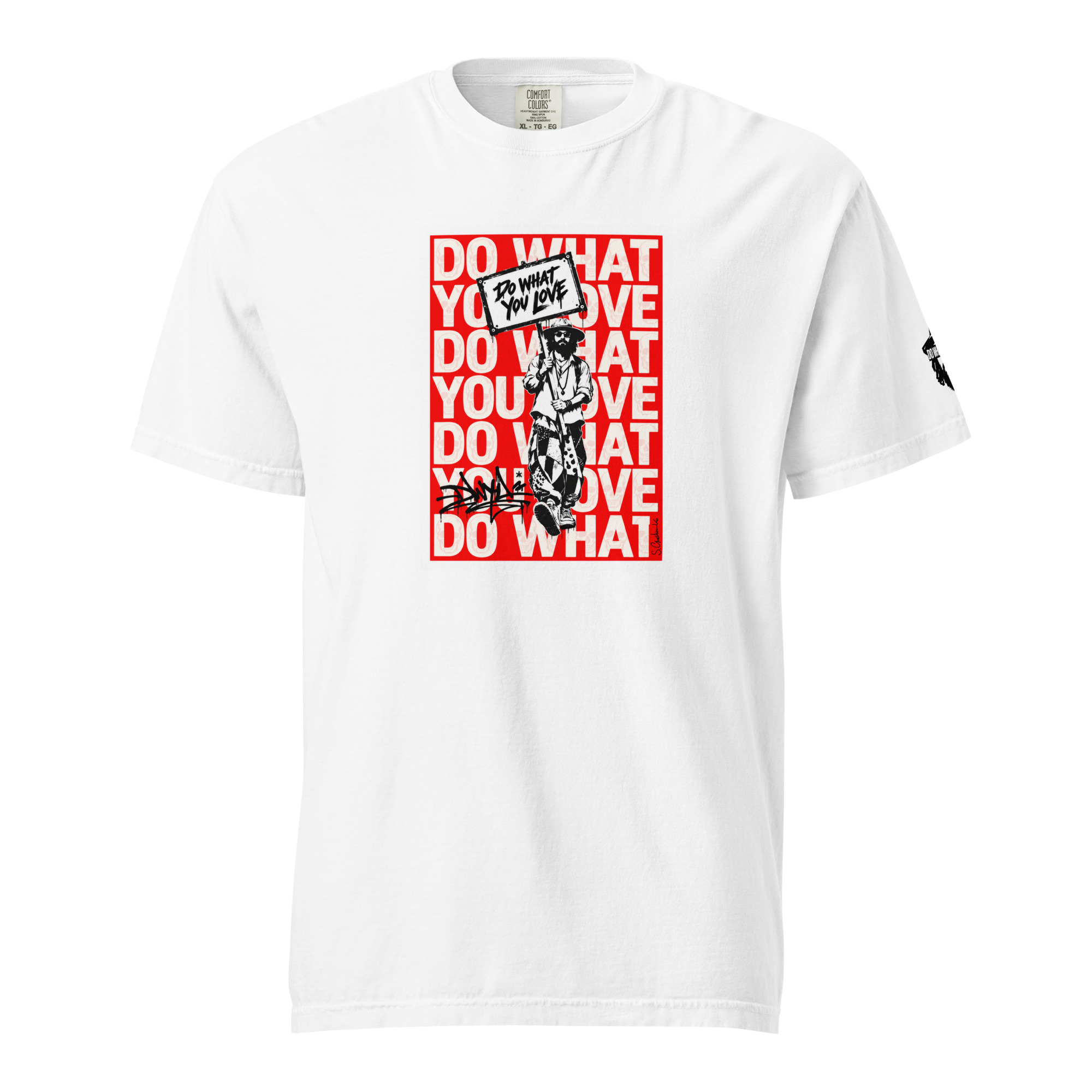 Walking Manifesto DWYL – Unisex garment-dyed heavyweight t-shirt